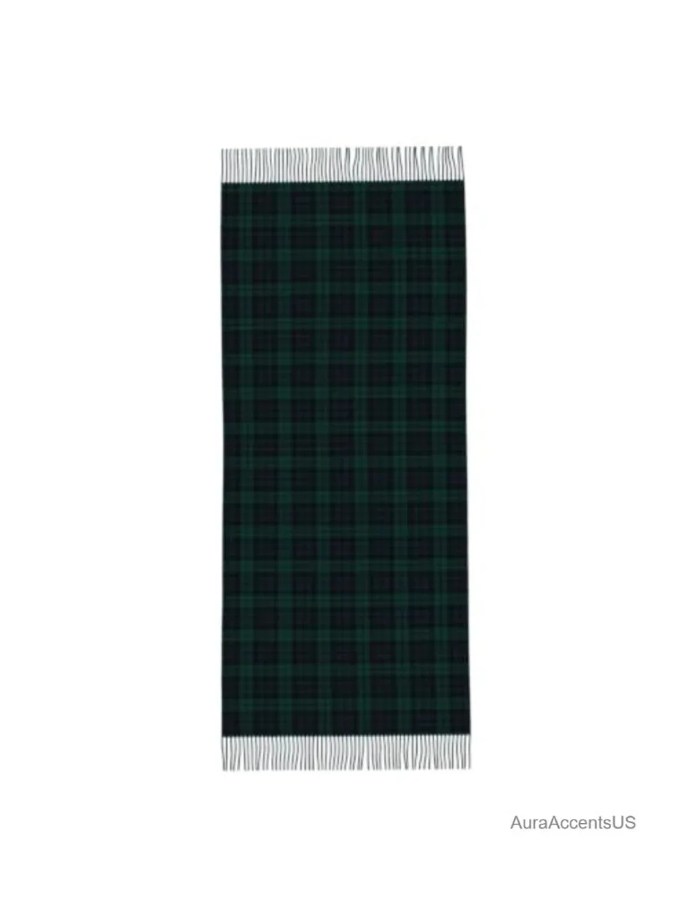 Viscose Plaid Wrap Scarf Shawl Large 78x28 Cashmere Feel